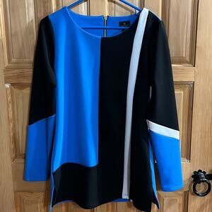 Worthington Long Sleeve Tunic Shirt Small